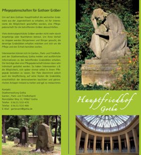 Flyer Hauptfriedhof