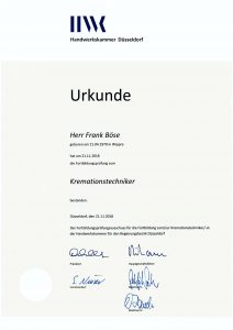 Kremationstechniker