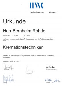 Kremationstechniker