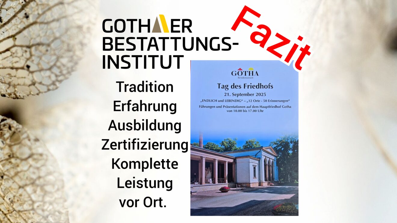Tag des Friedhofes Gotha