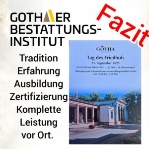 Tag des Friedhofes Gotha
